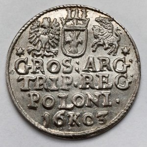 Zikmund III Vasa, Trojak Krakov 1603