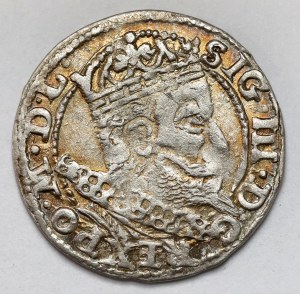 Sigismund III Vasa, The Cracow 1607 penny - Lewart in a circle