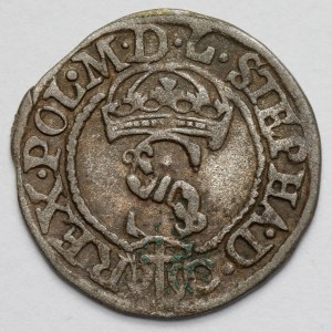 Stefan Batory, Szeląg Olkusz 1583 - bez inicjałów