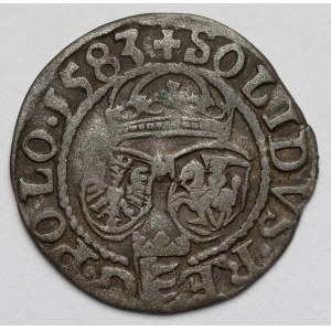 Stefan Batory, Szeląg Olkusz 1583 - bez inicjałów