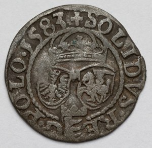 Stefan Batory, Szeląg Olkusz 1583 - bez inicjałów