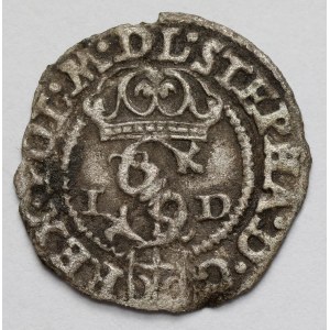 Stefan Batory, Szeląg Olkusz 1585 GH - M•DL