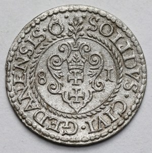 Stefan Batory, Szeląg Danzica 1581