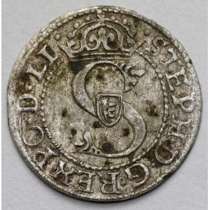 Stefan Batory, Szeląg Ryga 1582 - LI