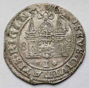 Stefan Batory, Grosz Ryga 1581 - data skrócona