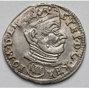Stefan Batory, Trojak Wilno 1580 - (III)