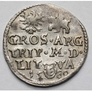 Stefan Batory, Trojak Wilno 1580 - (III)