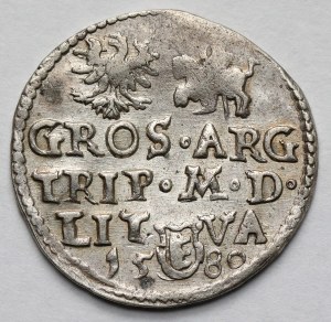 Stefan Batory, Trojak Wilno 1580 - (III)