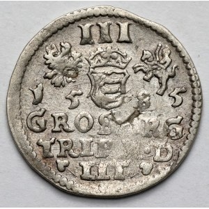 Stefan Batory, Trojak Wilno 1585 - w zbroi