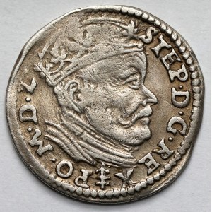 Stefan Batory, Trojak Wilno 1585 - herb Lis