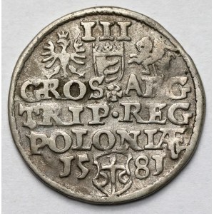 Stefan Batory, Trojak Olkusz 1581