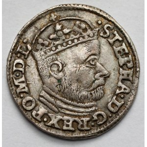 Stefan Batory, Trojak Olkusz 1585 NH - Howel - KULE w koronie