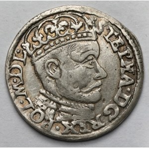 Stefan Batory, Trojak Olkusz 1584 - inicjały GH