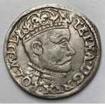 Stefan Batory, Trojak Olkusz 1584 - initials GH