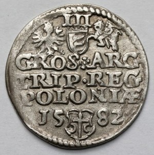 Stefan Batory, Trojak Olkusz 1582 - mniejsza głowa
