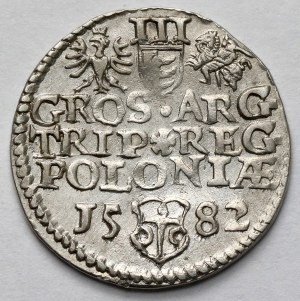 Stefan Batory, Trojak Olkusz 1582 - ładny