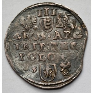 Stefan Batory, Trojak Poznań 1585 - duża głowa