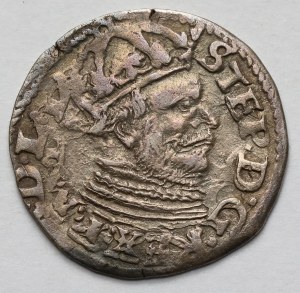 Stefan Batory, Trojak Poznań 1585 - mała głowa