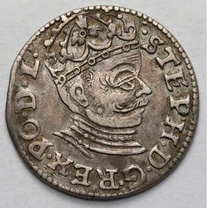 Stefan Batory, Trojak Ryga 1582 - STEPH