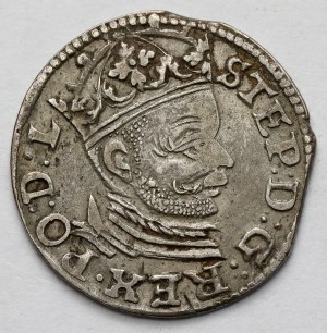 Stefan Batory, Trojak Riga 1583 - malá náramenice