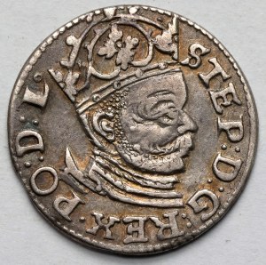 Stefan Batory, Trojak Riga 1584 - malá náramenice