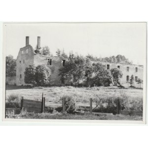 OSTRÓDA. Zamek z XIV w., 1951 r.