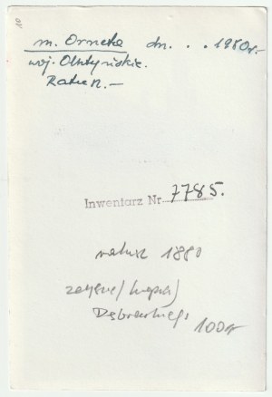 ORNETA. Ratusz, 1950 r.