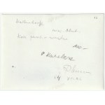 WARTEMBORK, BARCZEWO. Kościół, 1946 r.