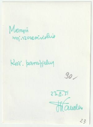 MORIN. Farní kostel, 1951.