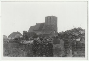 SŁAWNO. Kościół, 1950 r.