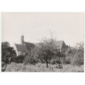 CHOJNA. Budovy po kláštore, 1960.
