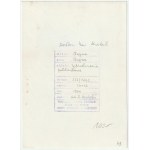 CHOJNA. Zabudowania poklasztorne, 1960 r.