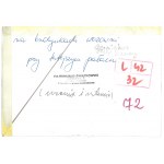 CZERNIEJEWO. Zegar słoneczny na wozowni pałacu w Czerniejewie, lata 70. XX w.