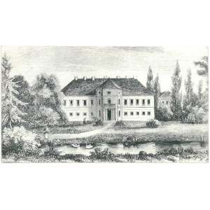 CZERNIEJEWO. Rycina przedstawiająca zamek.