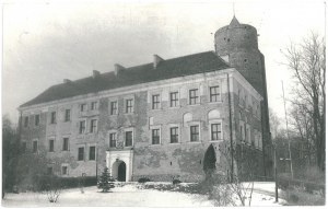 UNIEJÓW. Zamek, 1985 r.