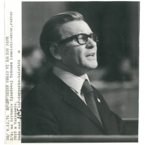 TADEUSZ ŁOMNICKI. VI Zjazd PZPR, 1971 r.