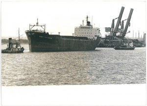 GDAŃSK South Port, 1975.