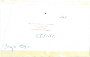 1 MAI. Konin, 1989.