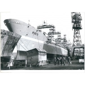 GDAŃSK. La nave Wineta, 1975.
