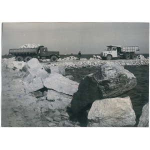 GDAŃSK. Port północny, 1971 r.