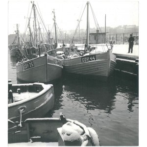 GDYNIA. Rybársky prístav, 1976.