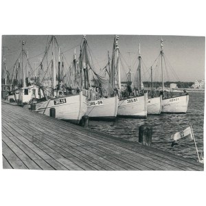 JASTARNIA. Port rybacki, lata 60.