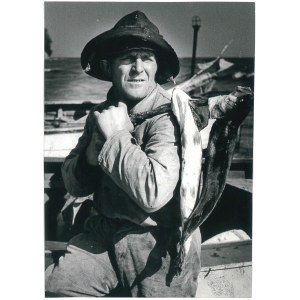 ORŁOWO. Port de pêche, années 1960.
