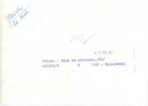 ORŁOWO. Zimní rybářský přístav, 1970.