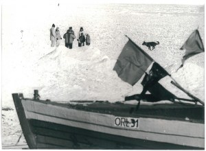 ORŁOWO. Zimní pláž, 1986.