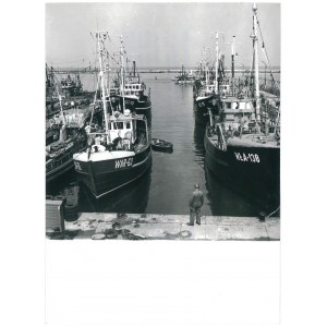 WŁADYSŁAWOWO. Stocznia remontowa kutrów rybackich, 1973 r.