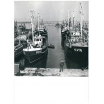 WŁADYSŁAWOWO. Fishing boat repair yard, 1973.