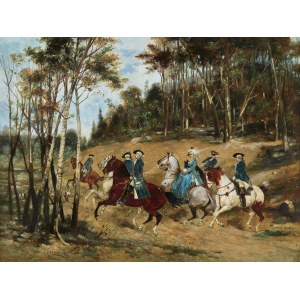 Jan Chełmiński, PRZEJAŻDŻKA, przed 1875