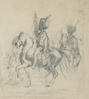 Piotr Michałowski, PUŁK STRZELCÓW KONNYCH KSECZSTWA WARSZAWSKIEGO