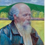 Andrzej Pronaszko, MĘŻCZYZNA NA TLE PEJZAŻU, 1909